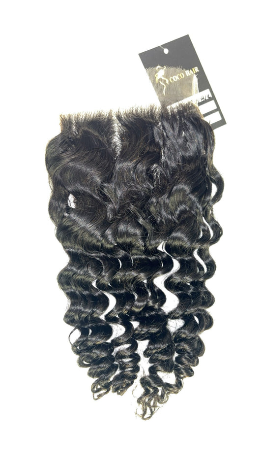 CLOSURE HD lace 5X5 deep wave