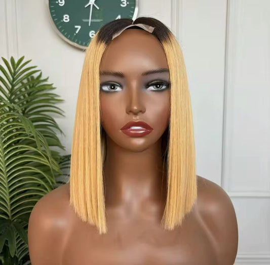 Raw bob wig